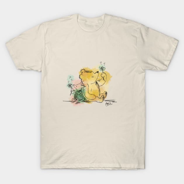 Friends (Colour) T-Shirt by cheekymare